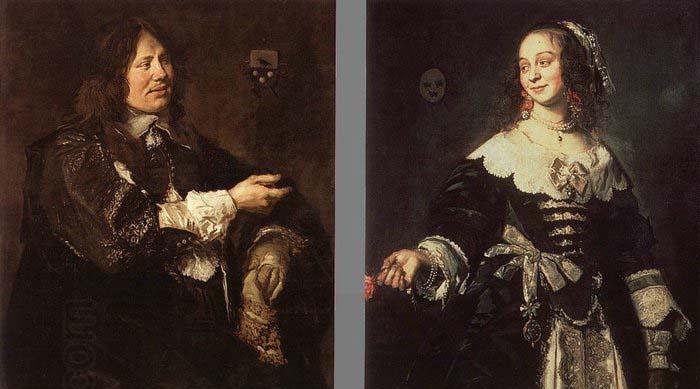 Frans Hals Stephanus Geraerdts and Isabella Coymans China oil painting art